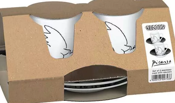 Konitz Porcelain 2Pc Gift Box Picasso - La Colombe De La Paix^ Picasso
