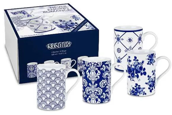 Konitz Porcelain 4Pc Gift Box Never Ending Romance^ Gifts For Everyone