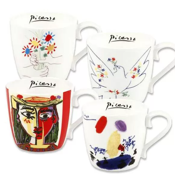 Konitz Porcelain 4Pc Set Picasso^ Picasso
