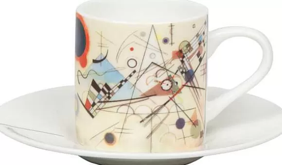 Konitz Porcelain Artselection Komposition 8 By W. Kandinsky^ Artselection
