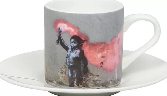 Konitz Porcelain Artselection Young Refugee In A Lifejacket By Banksy^ Artselection