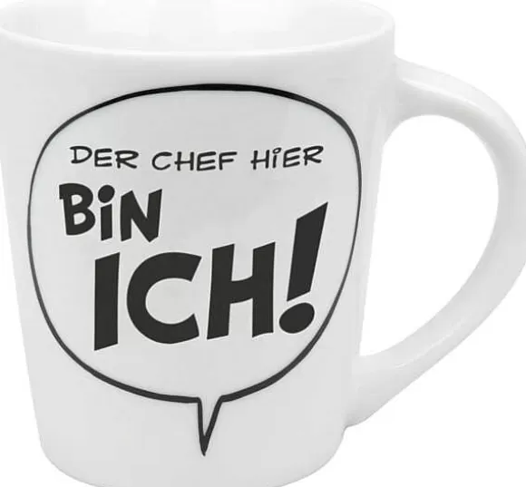Konitz Porcelain Becher Der Chef Hier Bin Ich!^ Asterix