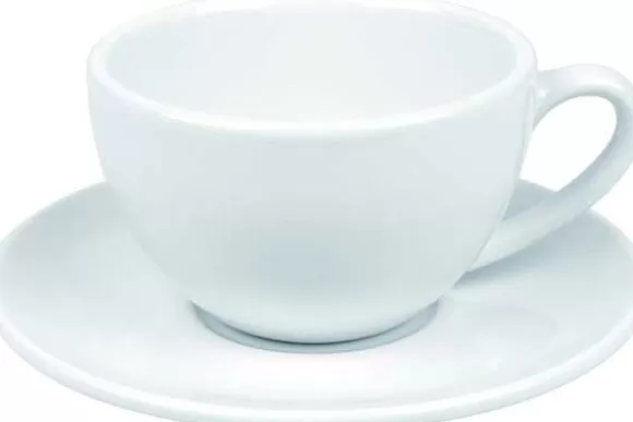 Konitz Porcelain Cappuccino Cup Cb Neutral With Back Stamp^ Coffee Bar