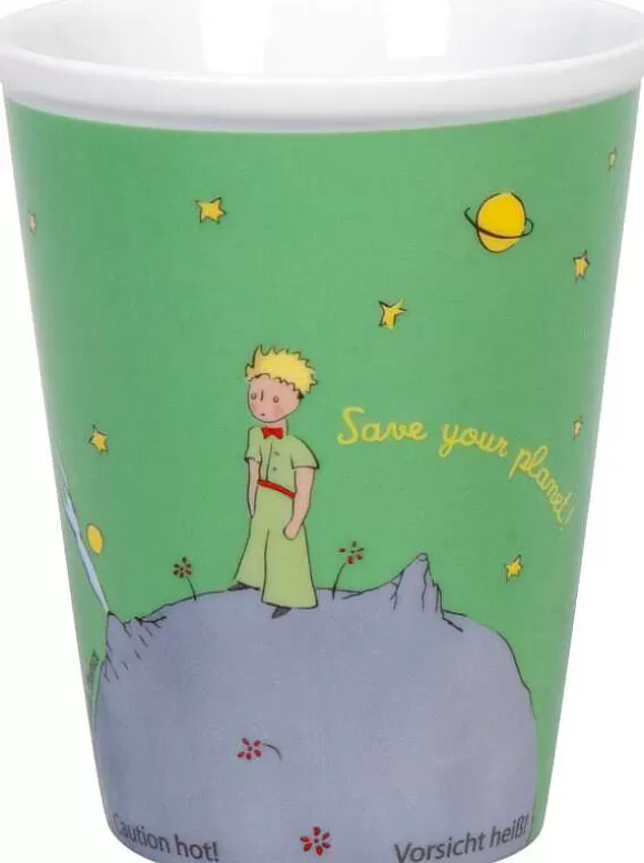 Konitz Porcelain Coffee To Go Mug Little Prince-Save Your Planet^ The Little Prince
