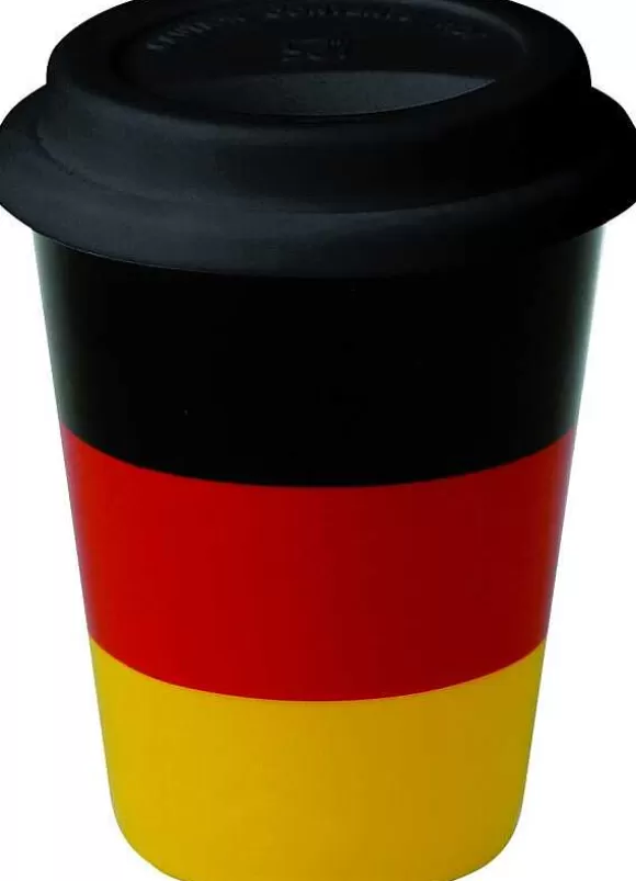 Konitz Porcelain Coffee-To-Go Mug - German Flag^ Flags