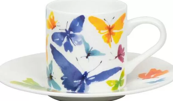 Konitz Porcelain Espresso Victoria Lowe - Butterfly^ Animals