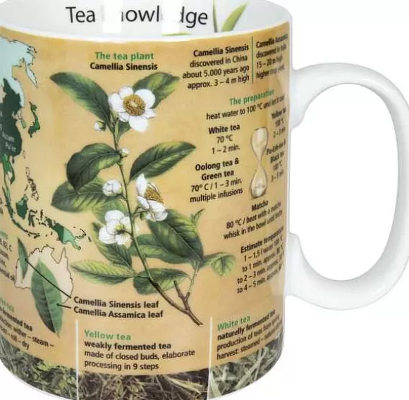 Konitz Porcelain Knowledge Mug Tea^ Mugs Of Knowledge