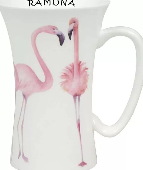 Konitz Porcelain Mega Mug Flamingo^ Mugs With Names