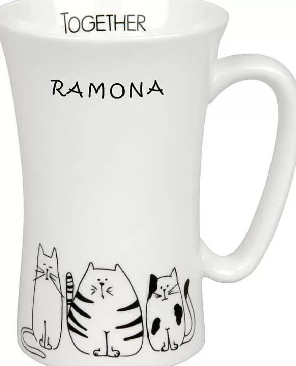 Konitz Porcelain Mega Mug Funny Cats + Name^ Mugs With Names