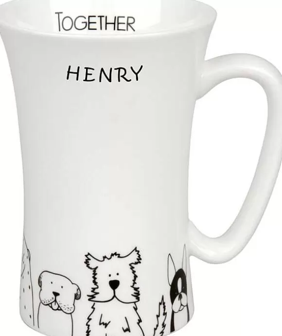 Konitz Porcelain Mega Mug Funny Dogs + Name^ Mugs With Names