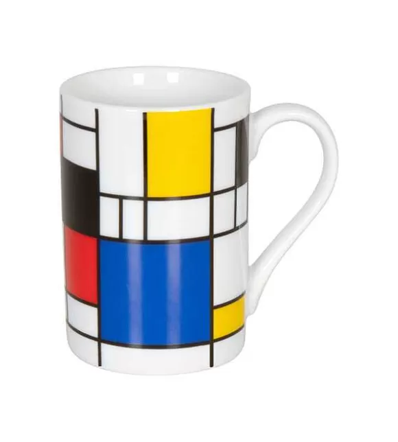 Konitz Porcelain Minipresso Hommage To Mondrian - Small Fragments^ Bauhaus