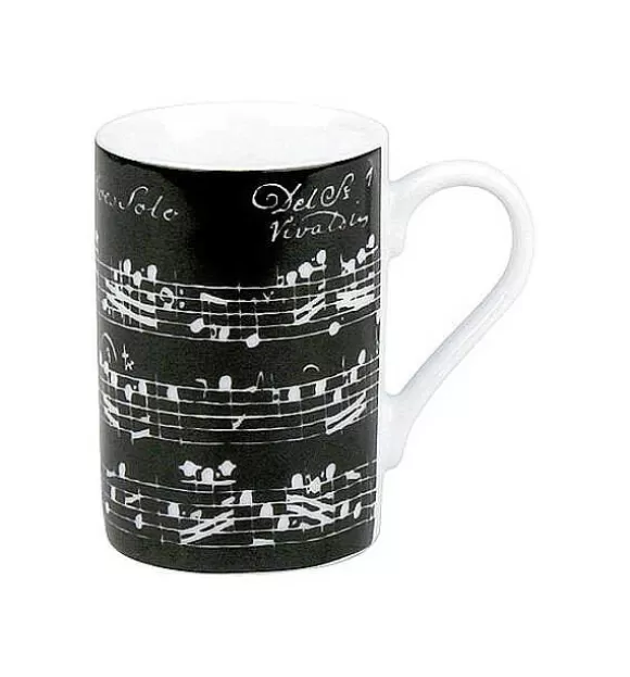 Konitz Porcelain Minipresso Vivaldi Libretto - Black^ Music