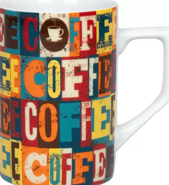 Konitz Porcelain Mug Coffee Squares^ Coffee