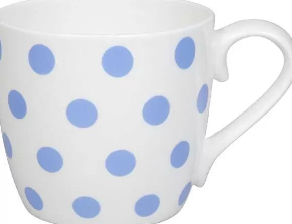 Konitz Porcelain Mug Dots Creamblue^ Colours