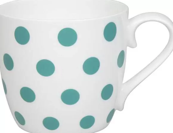 Konitz Porcelain Mug Dots Green^ Colours