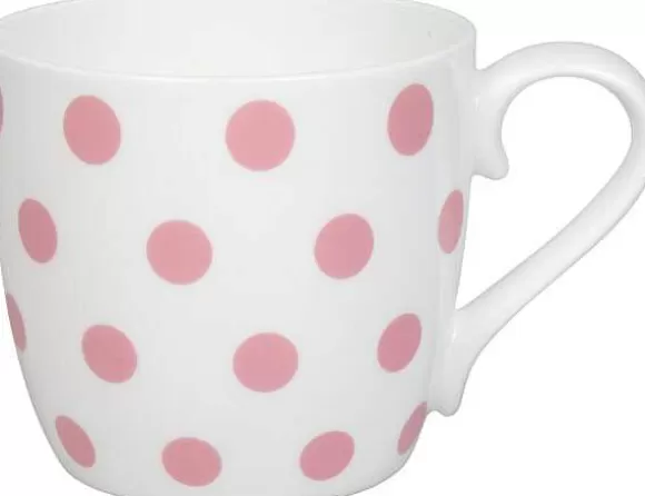 Konitz Porcelain Mug Dots Rosyquartz^ Colours