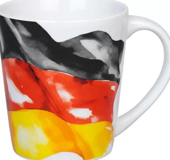 Konitz Porcelain Mug Flag Germany^ Flags