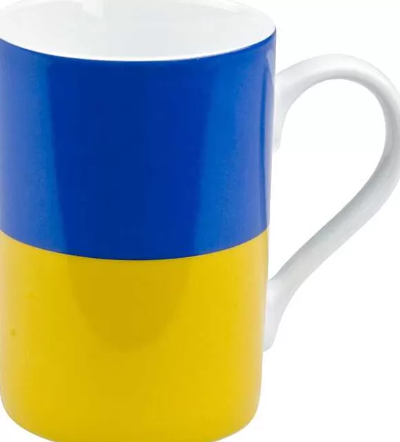 Konitz Porcelain Mug Flags Ukraine^ Flags
