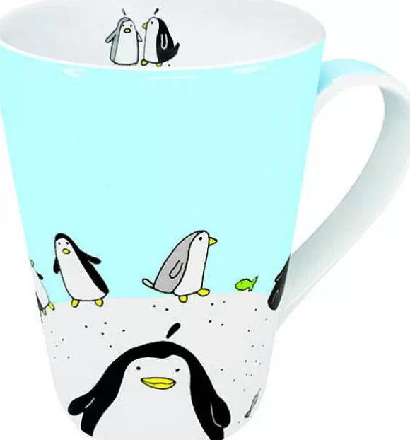 Konitz Porcelain Mug Globetrotter - Penguin^ Globetrotter