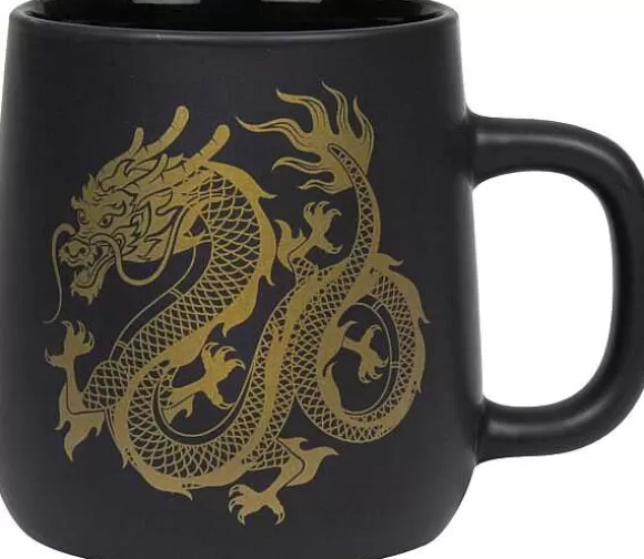 Konitz Porcelain Mug Golden Dragon^ Gifts For Everyone