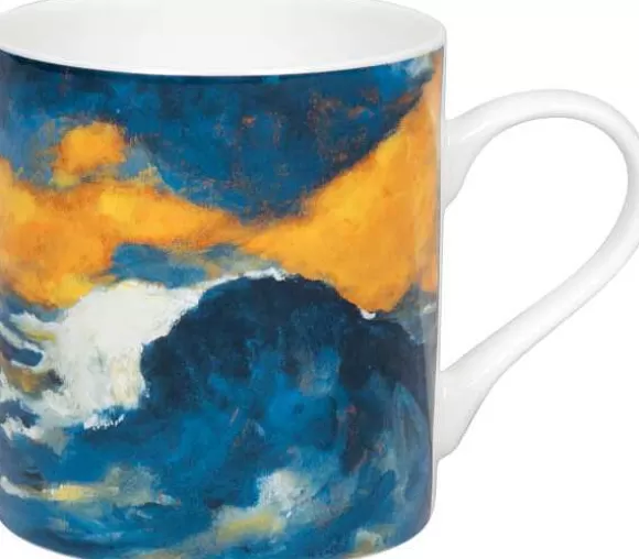 Konitz Porcelain Mug Hohe Sturzwelle By E.Nolde^ Artselection