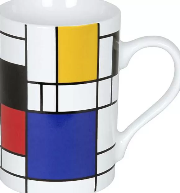 Konitz Porcelain Mug Hommage To Mondrian - Small Fragments^ Bauhaus