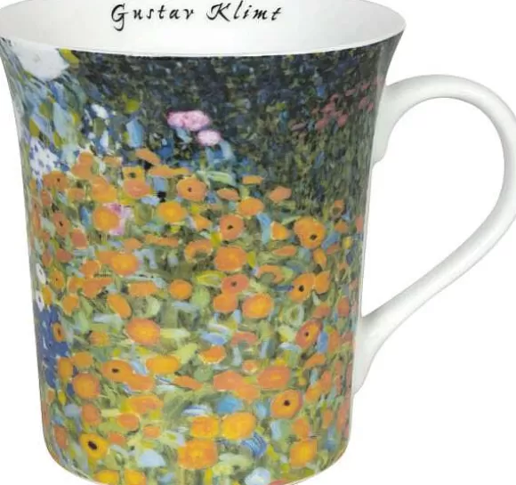 Konitz Porcelain Mug Les Fleurs -Gustav Klimt^ Art