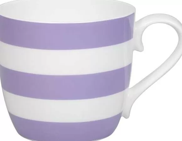 Konitz Porcelain Mug Lines - Purple^ Colours
