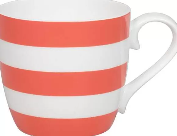 Konitz Porcelain Mug Lines Red^ Colours