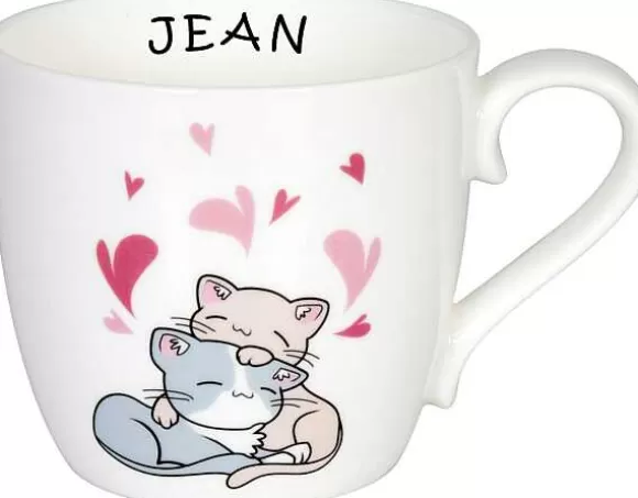 Konitz Porcelain Mug Lovely Cats - Cuddle^ Mugs With Names