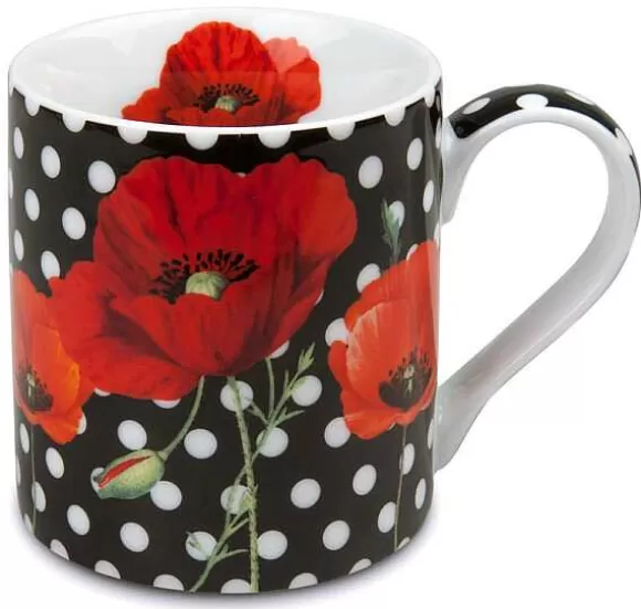 Konitz Porcelain Mug Madame Petite - Dots^ Flowers