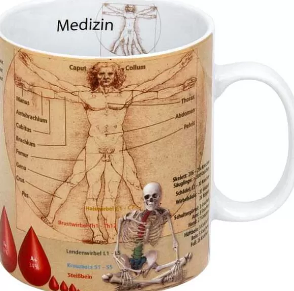 Konitz Porcelain Mug Medizin (German)^ Mugs Of Knowledge