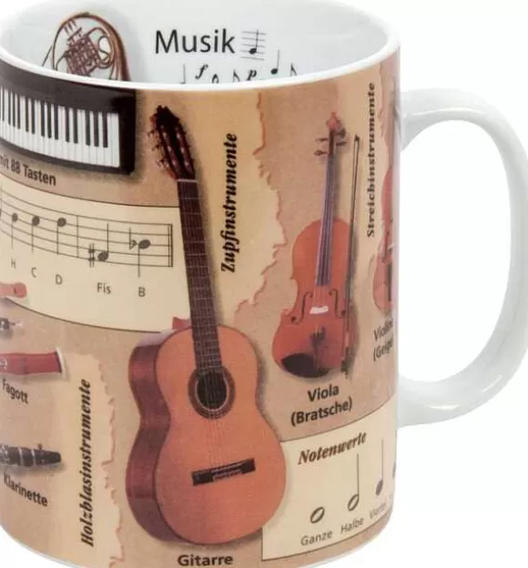 Konitz Porcelain Mug Musik (German)^ Mugs Of Knowledge