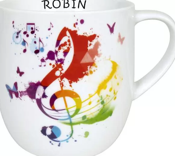 Konitz Porcelain Mug On Colour Clef Personalized^ Mugs With Names