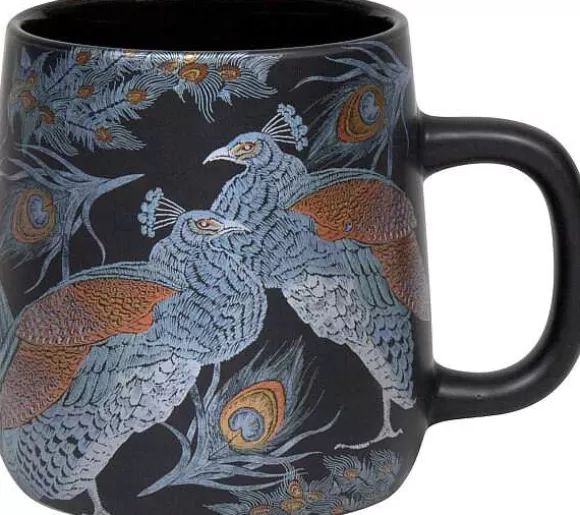Konitz Porcelain Mug Shiny Peacock^ Animals