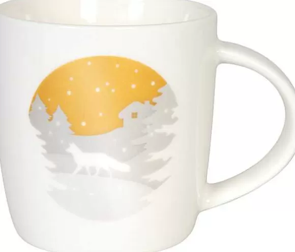 Konitz Porcelain Mug Simply Golden - Fox^ Winter