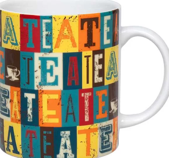Konitz Porcelain Mug Tea Squares^ Tea