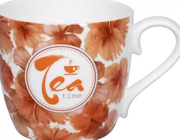 Konitz Porcelain Mug Tea Time - Hibiscus^ Tea