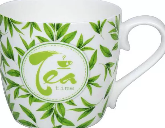 Konitz Porcelain Mug Tea Time- Leaves^ Tea