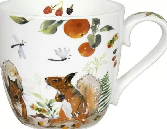 Konitz Porcelain Mug Victoria Lowe - Autumn Squirre^ Animals