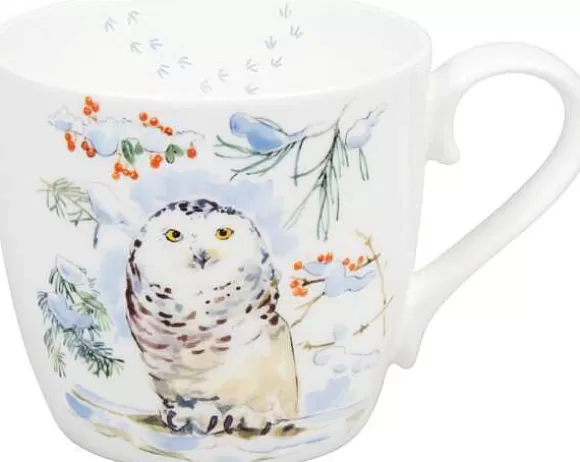 Konitz Porcelain Mug Winter Owl^ Winter