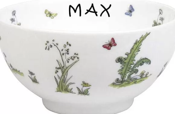 Konitz Porcelain Personalized Cereal Bowl Hoppeldihop / Hoppity Hop.^ Mugs With Names