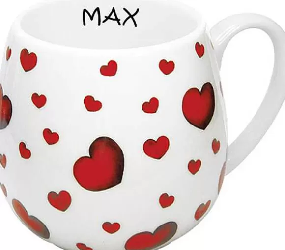 Konitz Porcelain Personalized Mug Little Hearts^ Mugs With Names