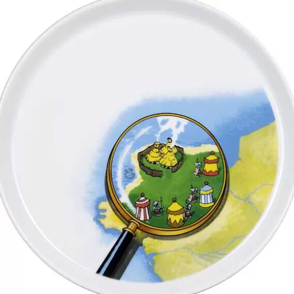 Konitz Porcelain Plate O 20 Cm Asterix - Village^ Asterix
