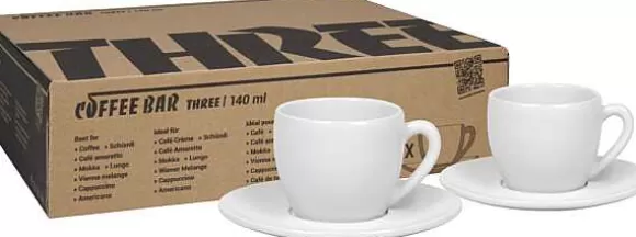 Konitz Porcelain Set Of 2 With Giftbox Coffee Bar Three 140Ml^ Coffee Bar