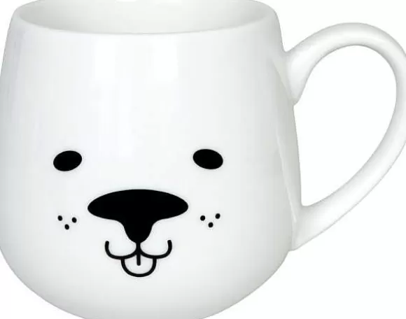 Konitz Porcelain Snuggle Mug Cuddle Animals - Dog^ Animals