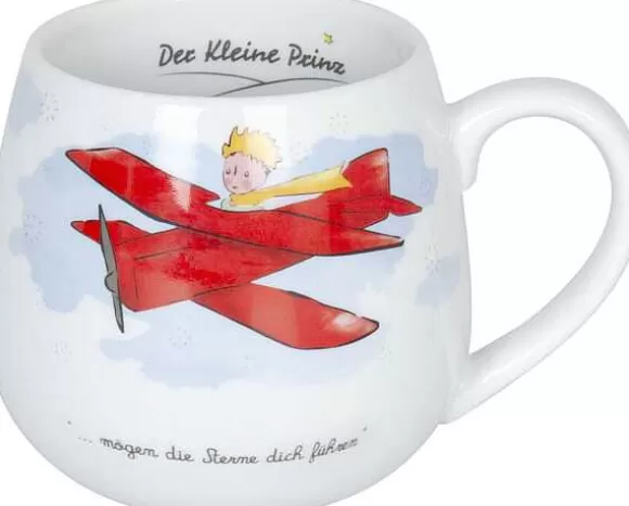 Konitz Porcelain Snuggle Mug Le Petit Prince - Flugzeug (German)^ The Little Prince
