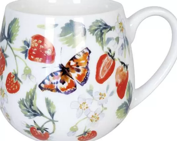 Konitz Porcelain Snuggle Mug Victoria Lowe - Fruity Tea - Strawberry^ Tea