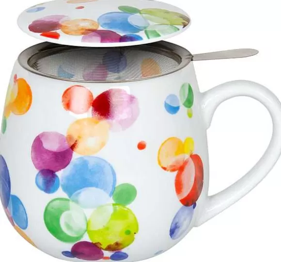 Konitz Porcelain Tea For You - Colourful Cast - Bubbles^ Colours