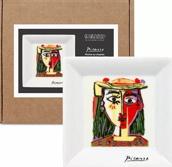 Konitz Porcelain Vide Poche Im Gk Picasso Femme Au Chapeau^ Picasso